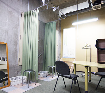 武蔵小山校施設紹介 更衣室
